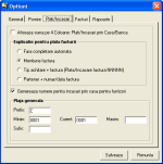 pcFact - Program de gestiune/tiparire facturi - Optiuni